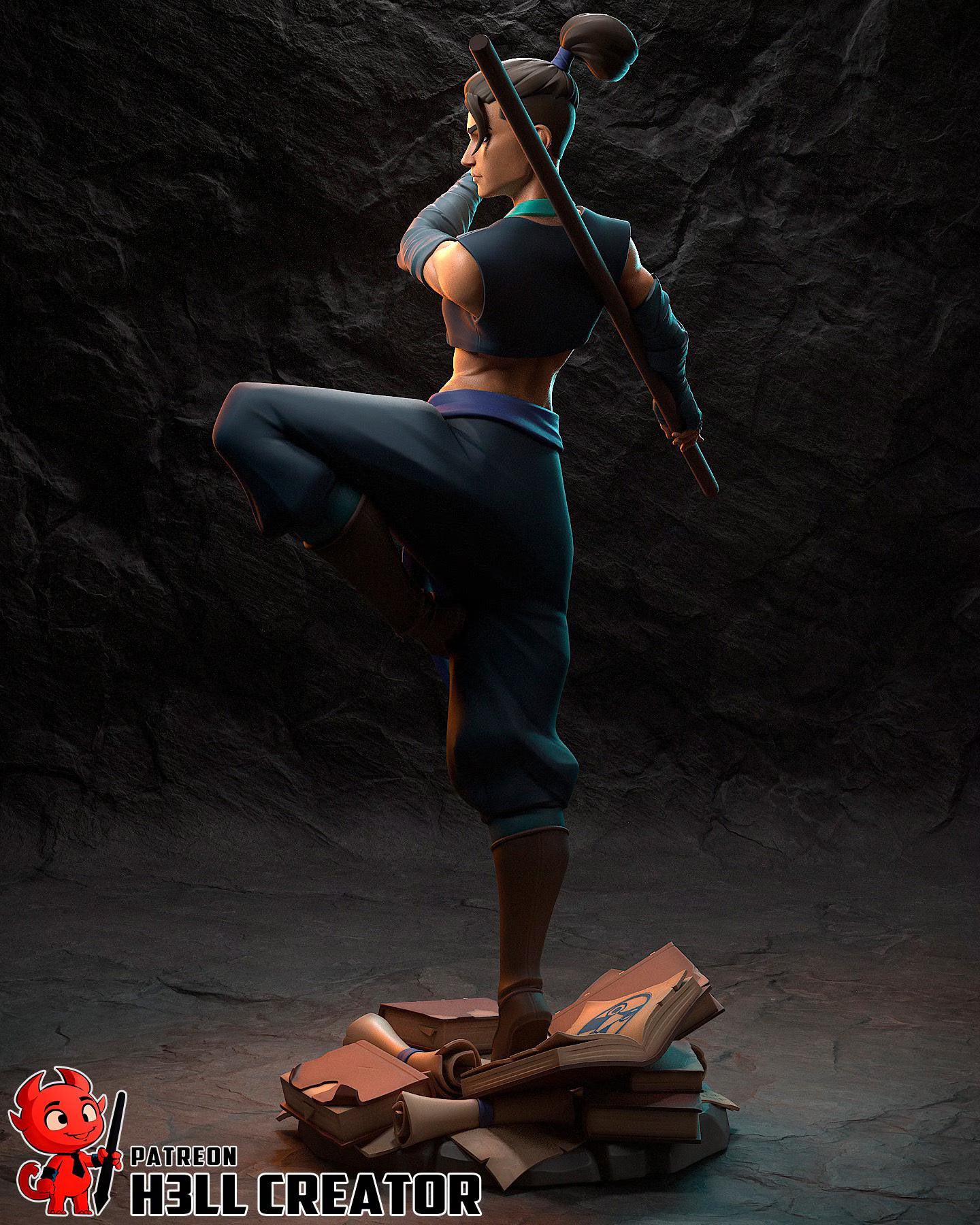 Beauregard Resin Statue | 16k Ultra-High Resolution | Mighty Nein Collector’s Piece | Hand-Painted & Professional Display