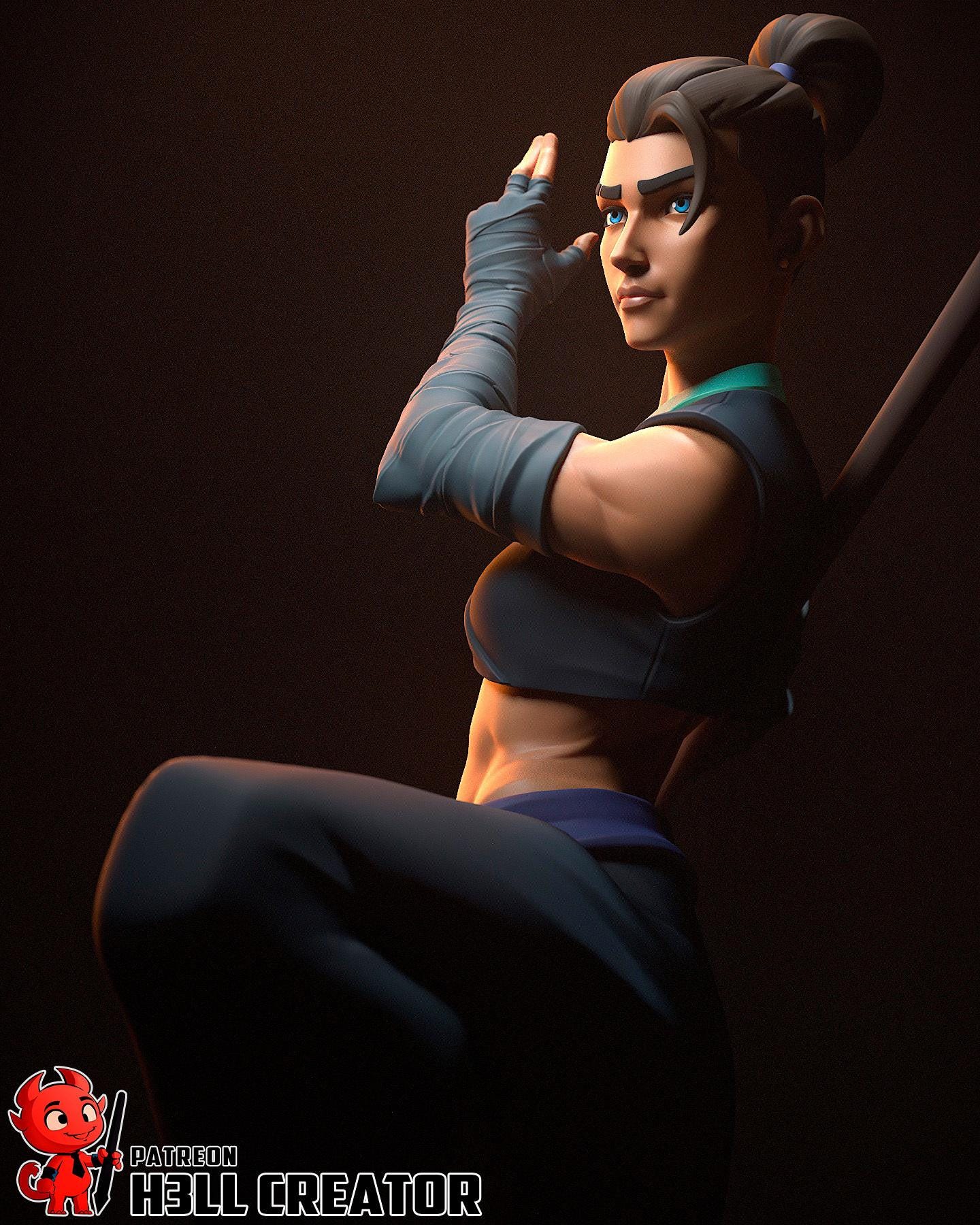 Beauregard Resin Statue | 16k Ultra-High Resolution | Mighty Nein Collector’s Piece | Hand-Painted & Professional Display