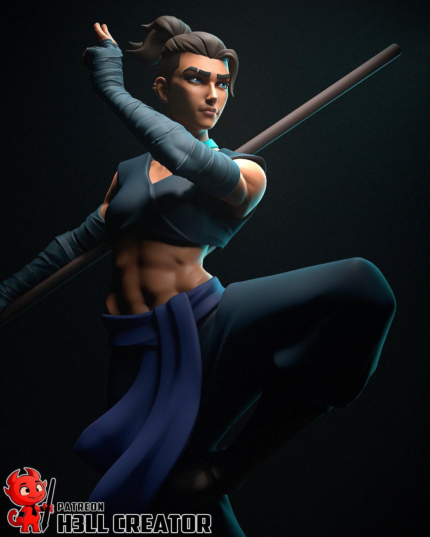 Beauregard Resin Statue | 16k Ultra-High Resolution | Mighty Nein Collector’s Piece | Hand-Painted & Professional Display