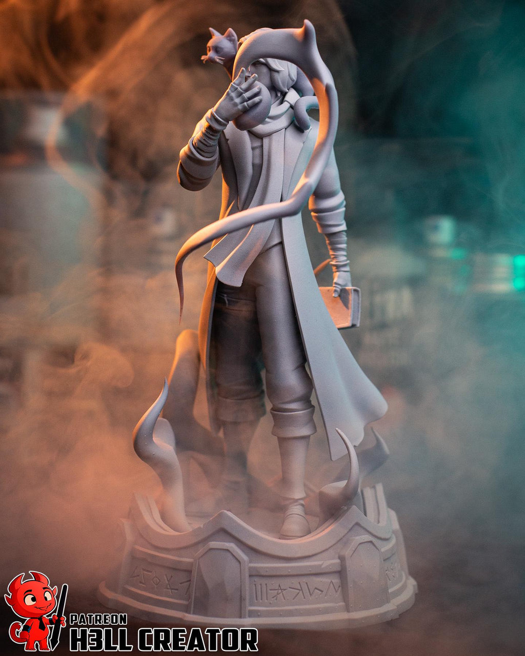 Caleb Resin Statue | 16k Ultra-High Resolution | Mighty Nein Collector’s Piece | Hand-Painted & Professional Display