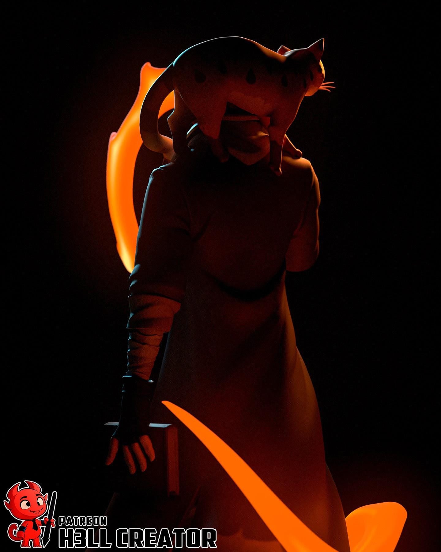 Caleb Resin Statue | 16k Ultra-High Resolution | Mighty Nein Collector’s Piece | Hand-Painted & Professional Display