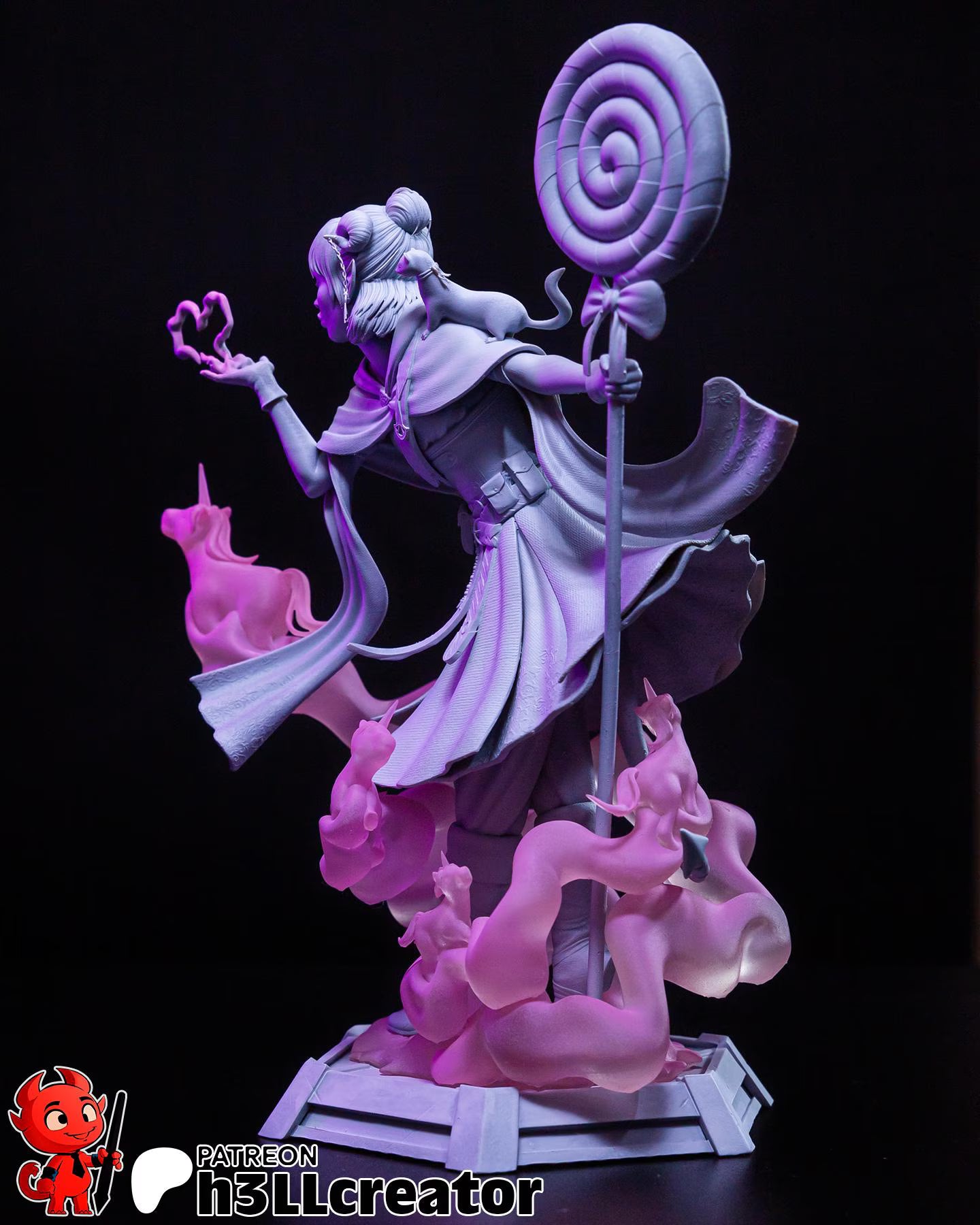 Jester Resin Statue | 16k Ultra-High Resolution | Mighty Nein Collector’s Piece | Hand-Painted & Professional Display