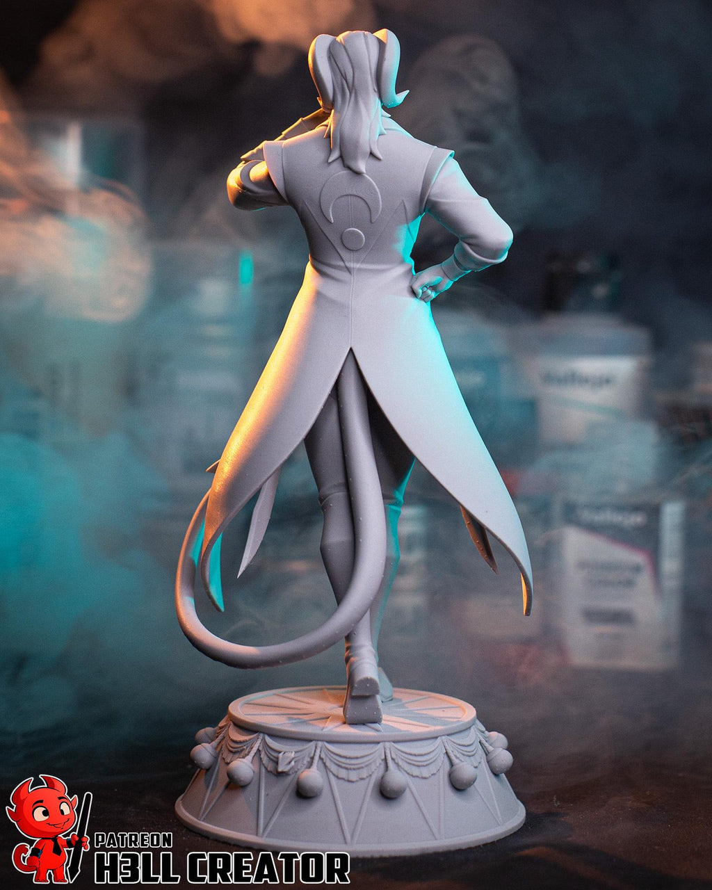 Mollymauk Resin Statue | 16k Ultra-High Resolution | Mighty Nein Collector’s Piece | Hand-Painted & Professional Display