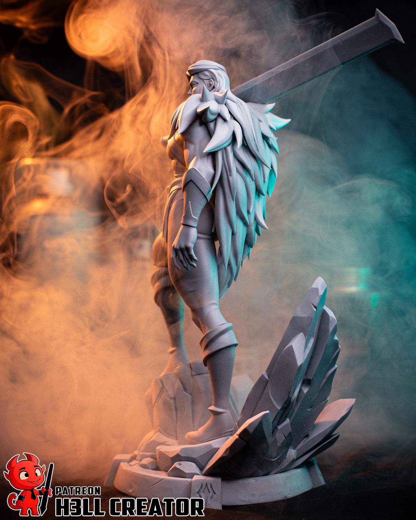 Yasha Resin Statue | 16k Ultra-High Resolution | Mighty Nein Collector’s Piece | Hand-Painted & Professional Display