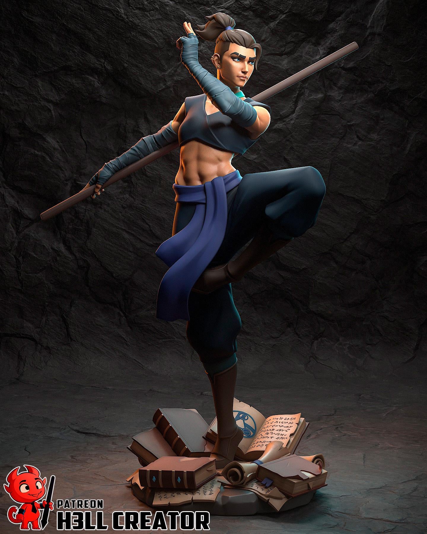 Mighty Nein Character Statues | 16k Resin Collector's Display Pieces (Masterwork Painted)
