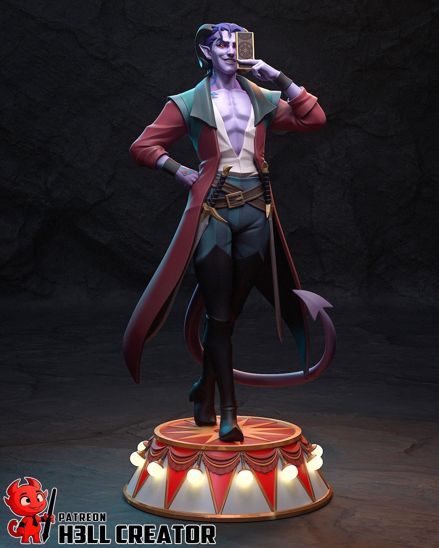 Mighty Nein Character Statues | 16k Resin Collector's Display Pieces (Masterwork Painted)