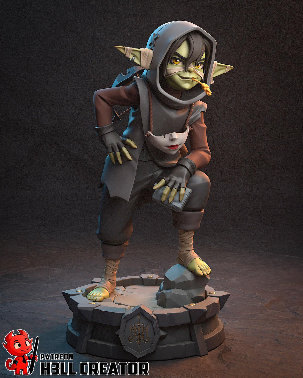 Mighty Nein Character Statues | 16k Resin Collector's Display Pieces (Masterwork Painted)