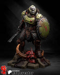 Doom Slayer Fantasy Statue – 3D Printed Resin Collector Figure (1:12 Scale)