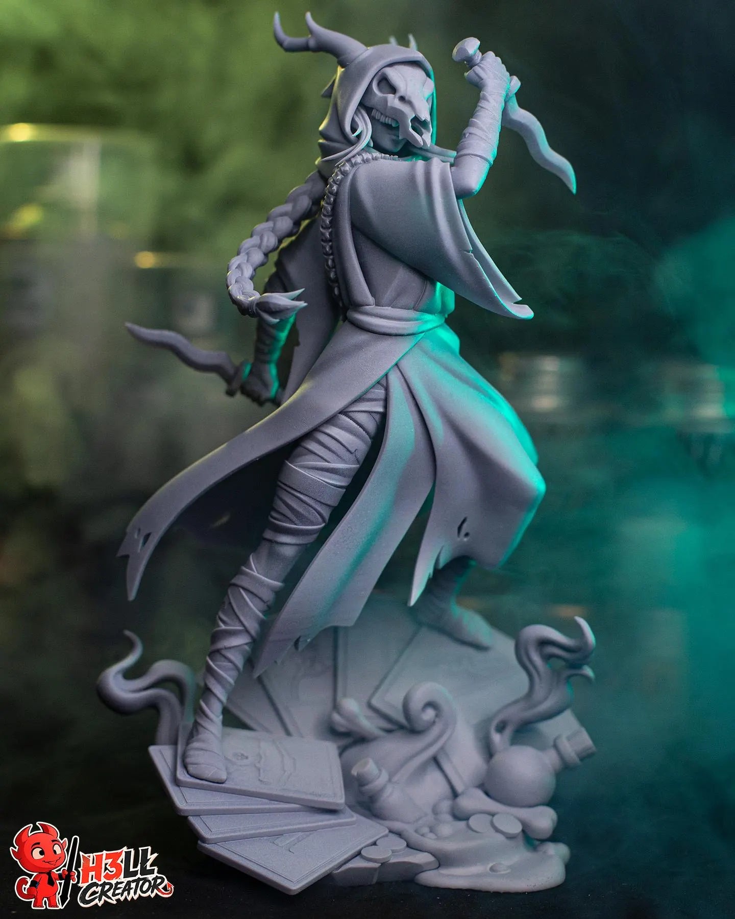 The Silent-High-Detail Resin Statue-  1:10 Scale Fantasy Miniature