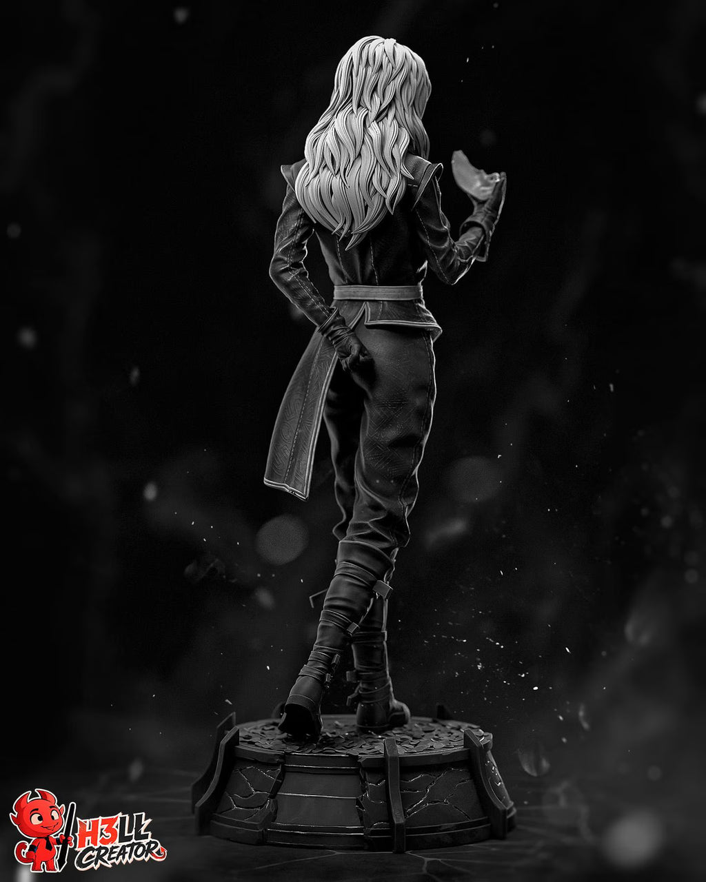 Alicia Statue & Bust- High-Detail Resin Collectible – 1:10 Scale Fantasy Art