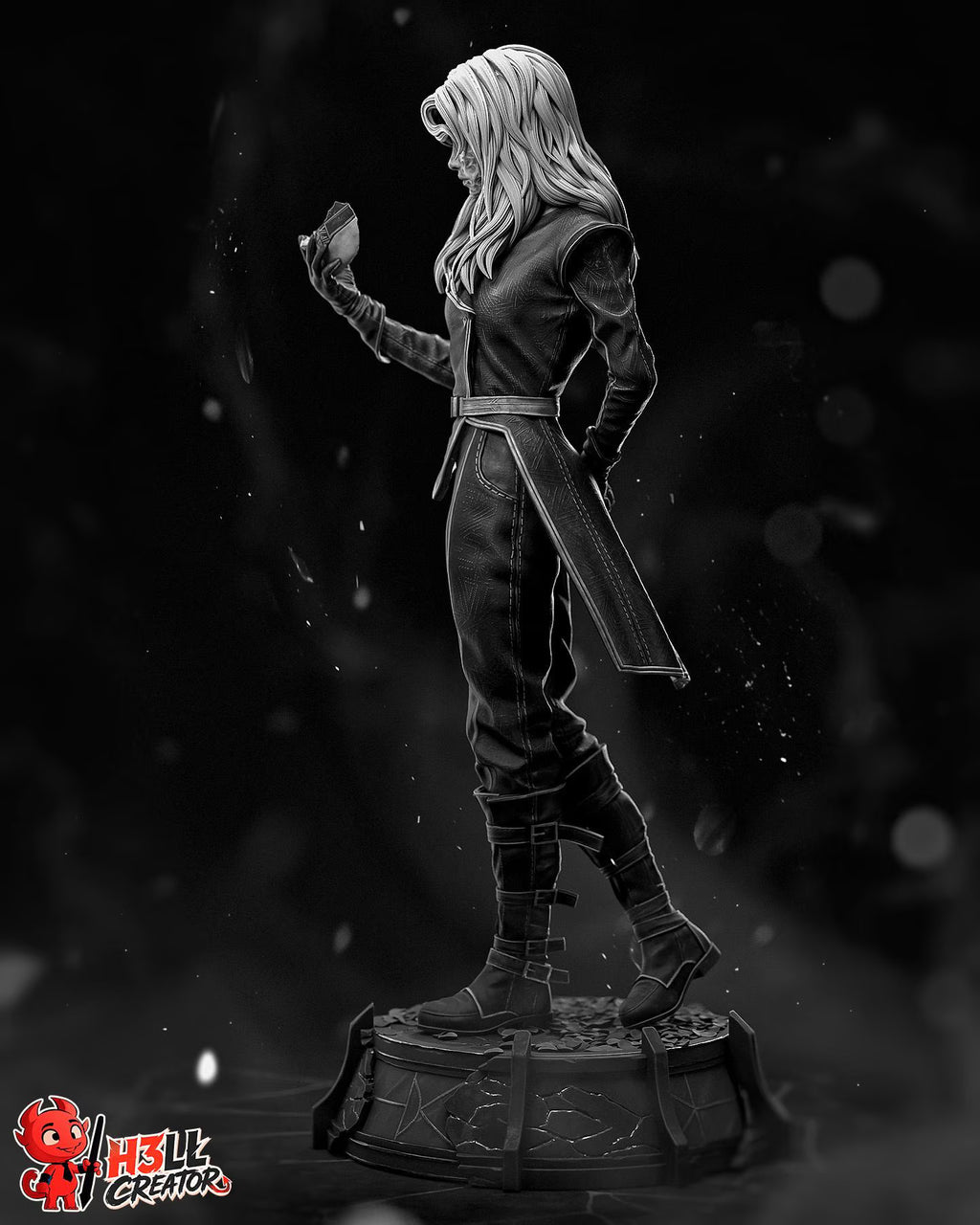 Alicia Statue & Bust- High-Detail Resin Collectible – 1:10 Scale Fantasy Art