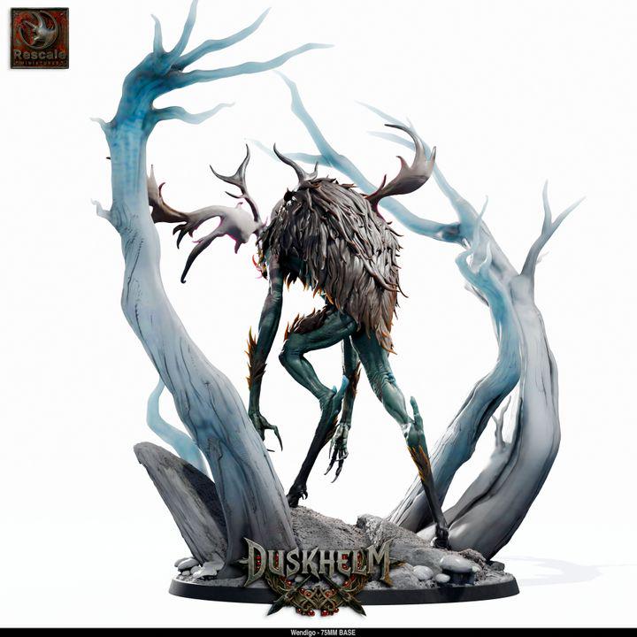 Wendigo – Duskhelm Collection – Premium 75mm Resin Display Miniature