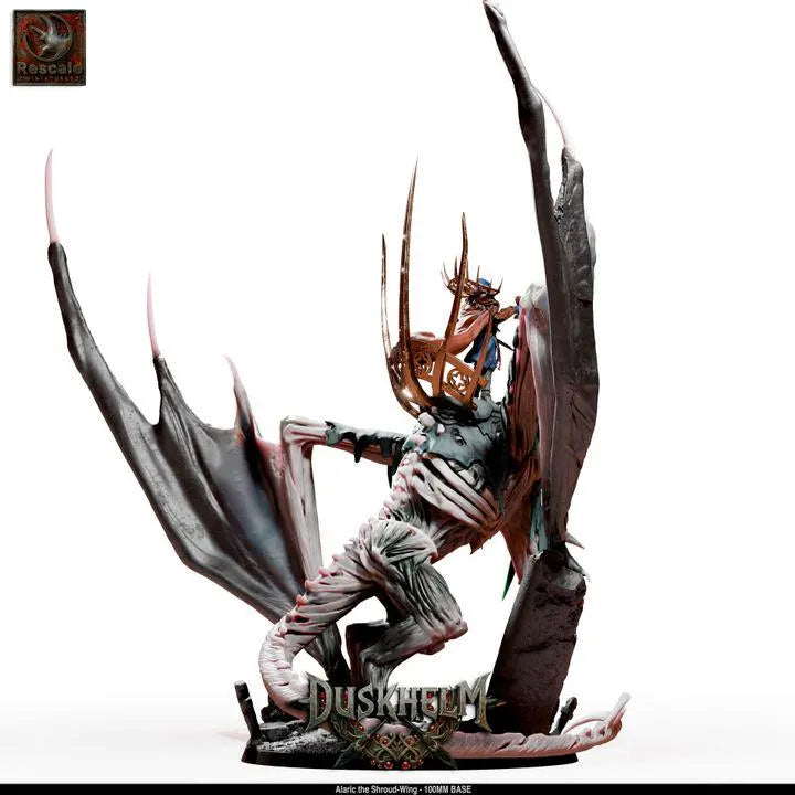 Nightwing Mourner Alaric The Shroud-Wing: The Complete Collection – 40mm Hero & 100mm Dragon Centerpiece