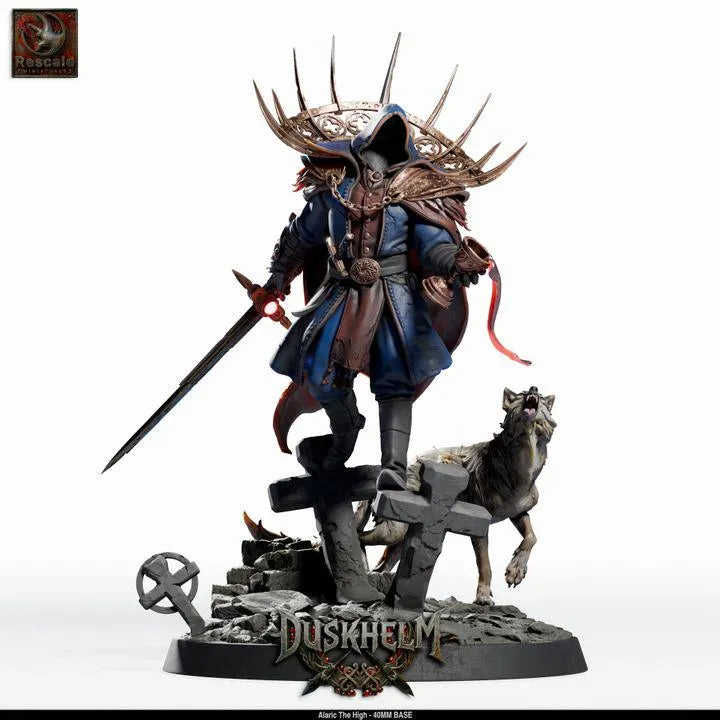 Nightwing Mourner Alaric The Shroud-Wing: The Complete Collection – 40mm Hero & 100mm Dragon Centerpiece