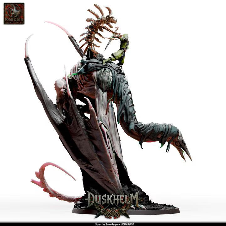 Nightwing Mourners: Soren the Bone-Reaper – 40mm Hero & 100mm Centerpiece