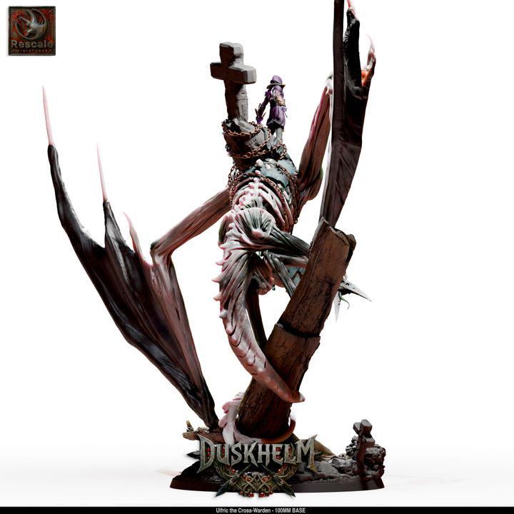 Nightwing Mourners: Ulfric the Cross-Warden – 40mm Hero & 100mm Centerpiece