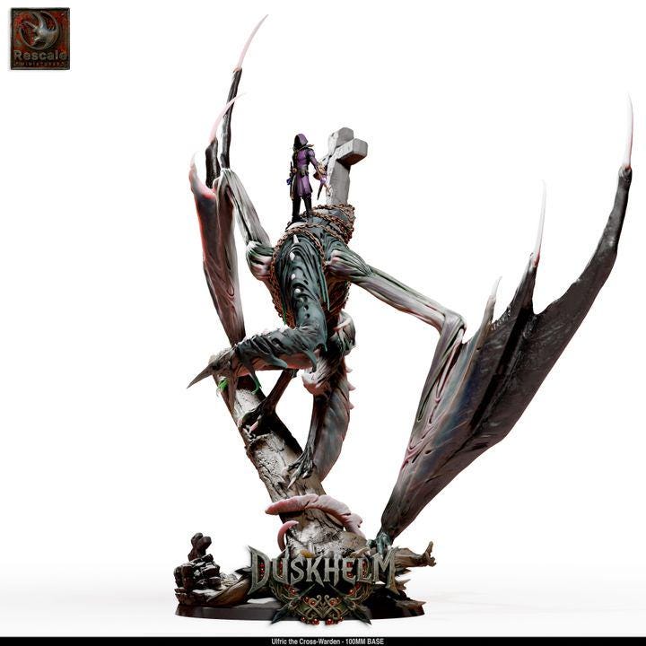 Nightwing Mourners: Ulfric the Cross-Warden – 40mm Hero & 100mm Centerpiece