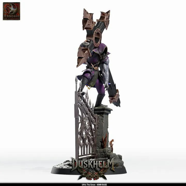 Nightwing Mourners: Ulfric the Cross-Warden – 40mm Hero & 100mm Centerpiece