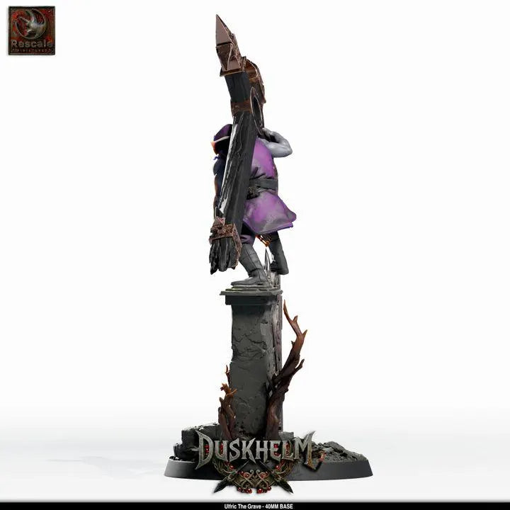 Nightwing Mourners: Ulfric the Cross-Warden – 40mm Hero & 100mm Centerpiece