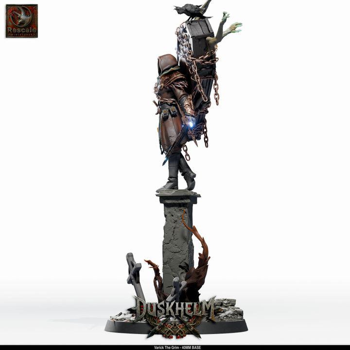 Nightwing Mourners –Varick the Dead-Bearer-40mm Hero & 100mm Centerpiece