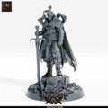 Duskhelm Huscarls Resin Miniature Set - Fantasy Tabletop RPG Infantry, 32mm Scale
