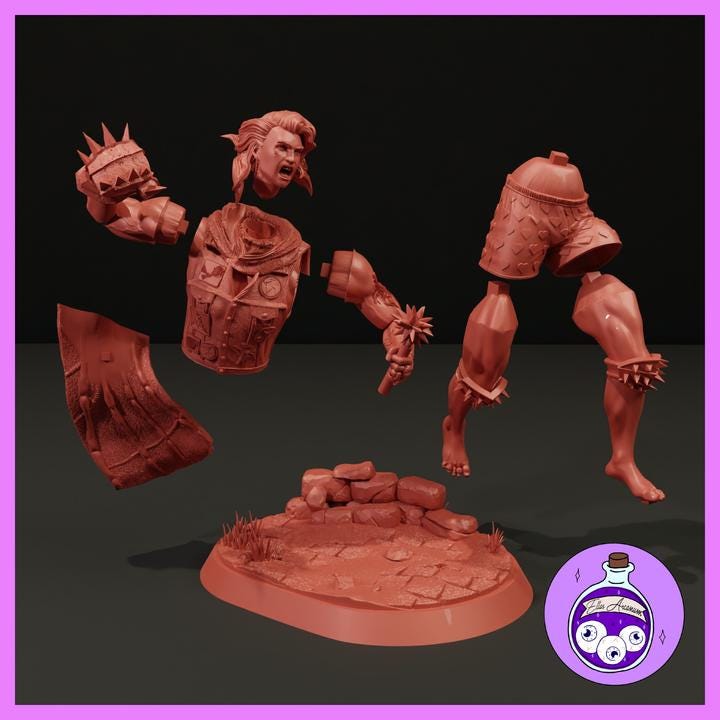 Dungeon Crawler Carl- The Man Who Refuses to Die 1:10 scale