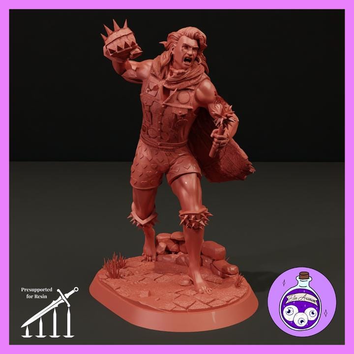 Dungeon Crawler Carl- The Man Who Refuses to Die 1:10 scale