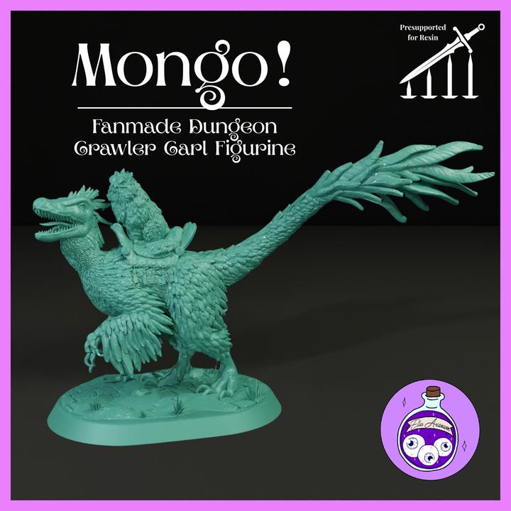 The Feathered Terror-Mongo – HD Resin Statue 1:10 Scale