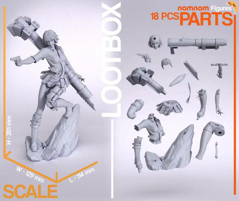 Lady: Professional Action Miniature