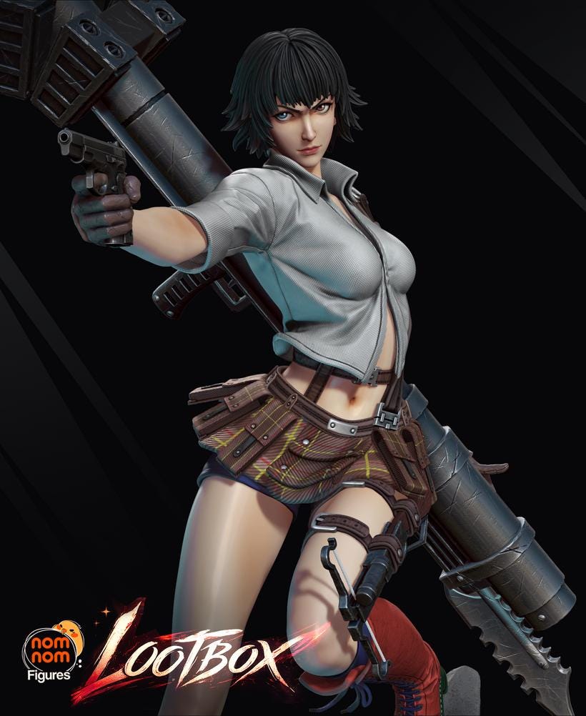 Lady: Professional Action Miniature