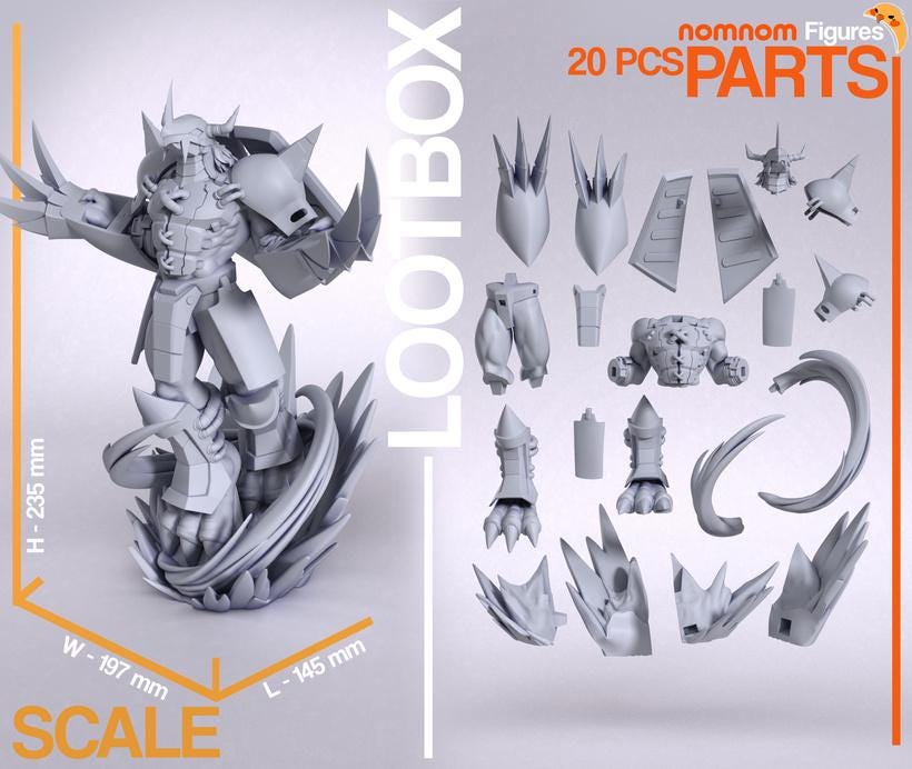 WarGreymon: The Dragon Slayer Display Statue