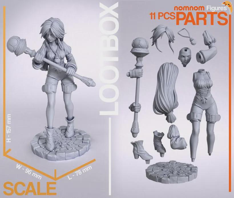 Final Fantasy IX 9-Figure Statue Bundle | 14K Resin Mini or 1:10 Scale Kit