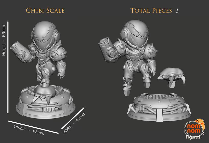 Chibi Samus (NomNom Figures)