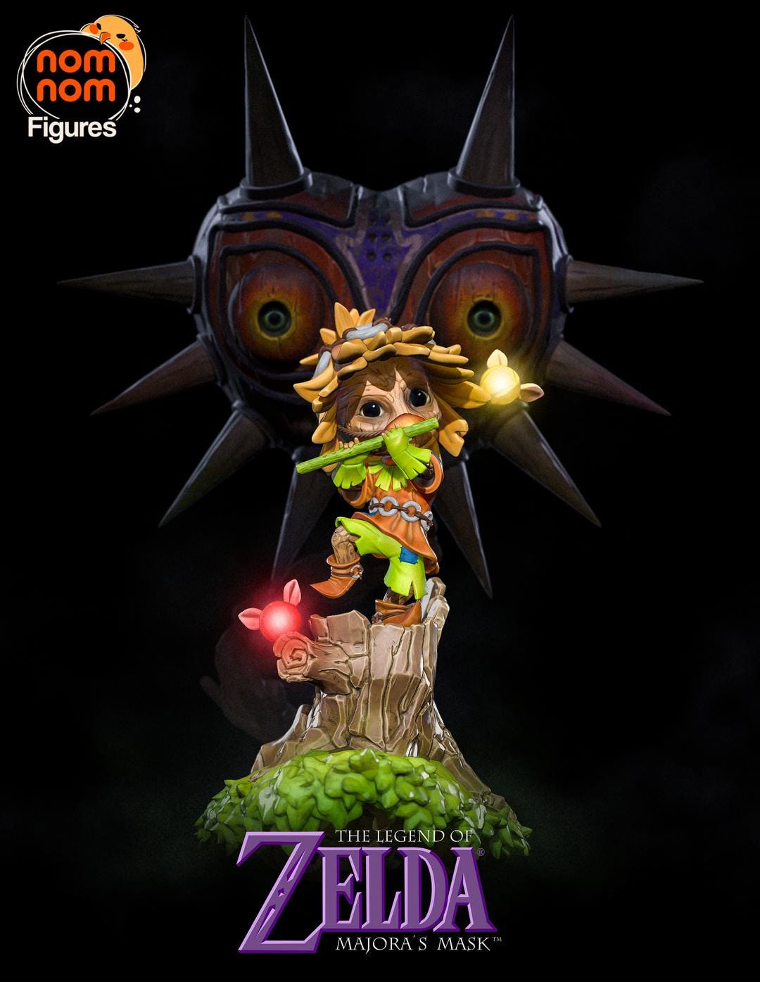 Skull Kid & Majora’s Mask (NomNom Figures)