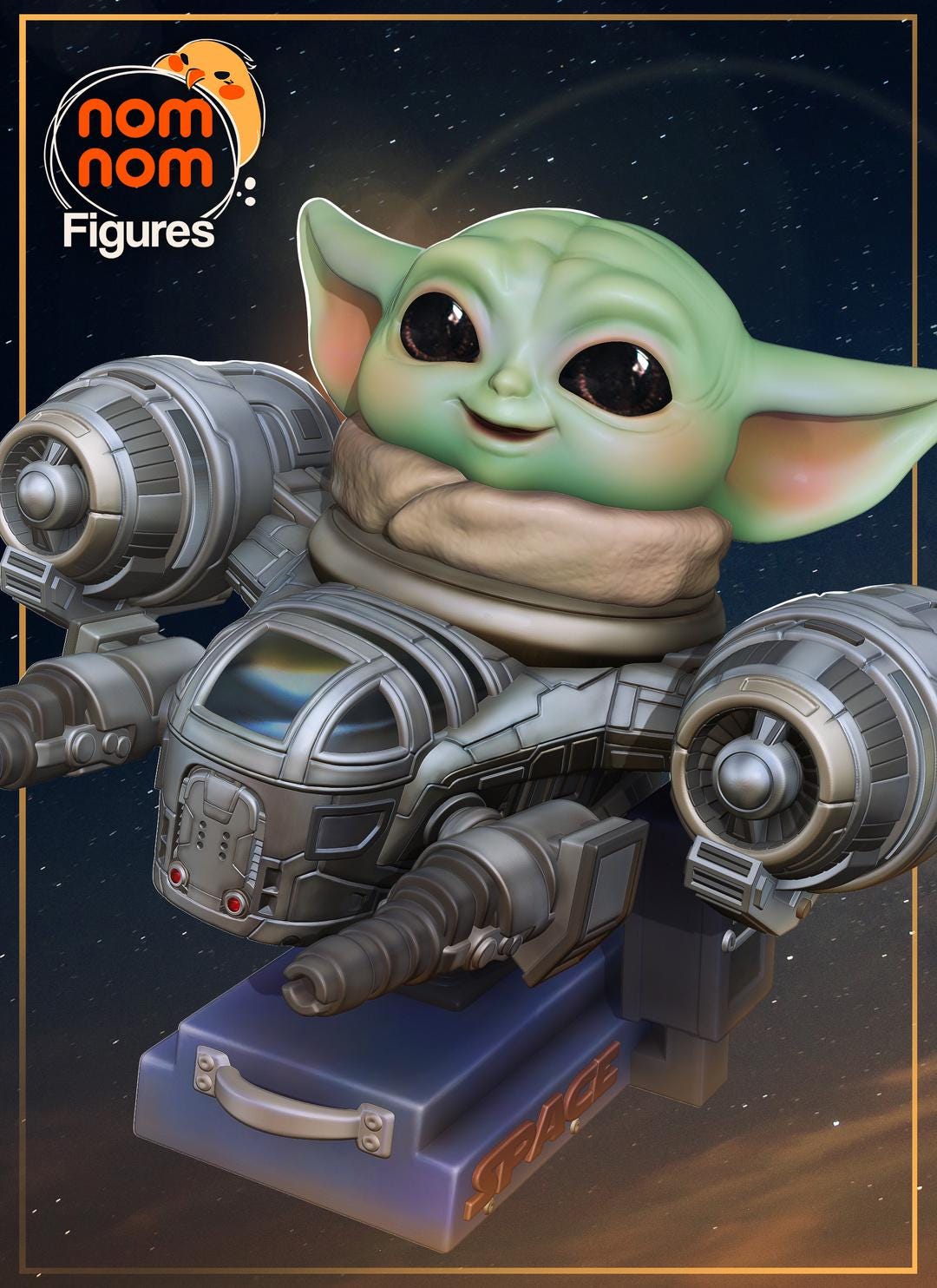 The Child in Starship (NomNom Figures)