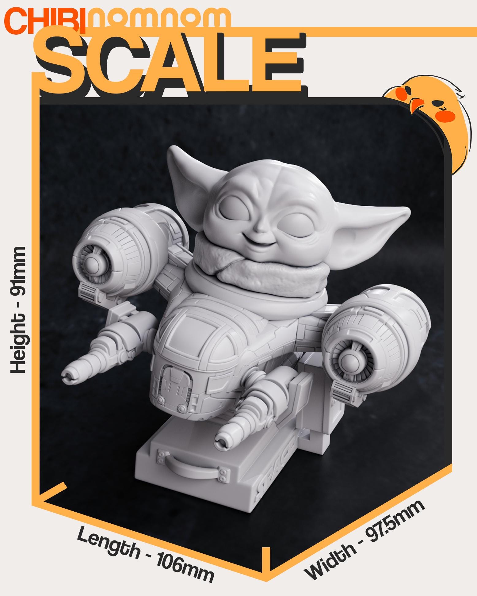 The Child in Starship (NomNom Figures)