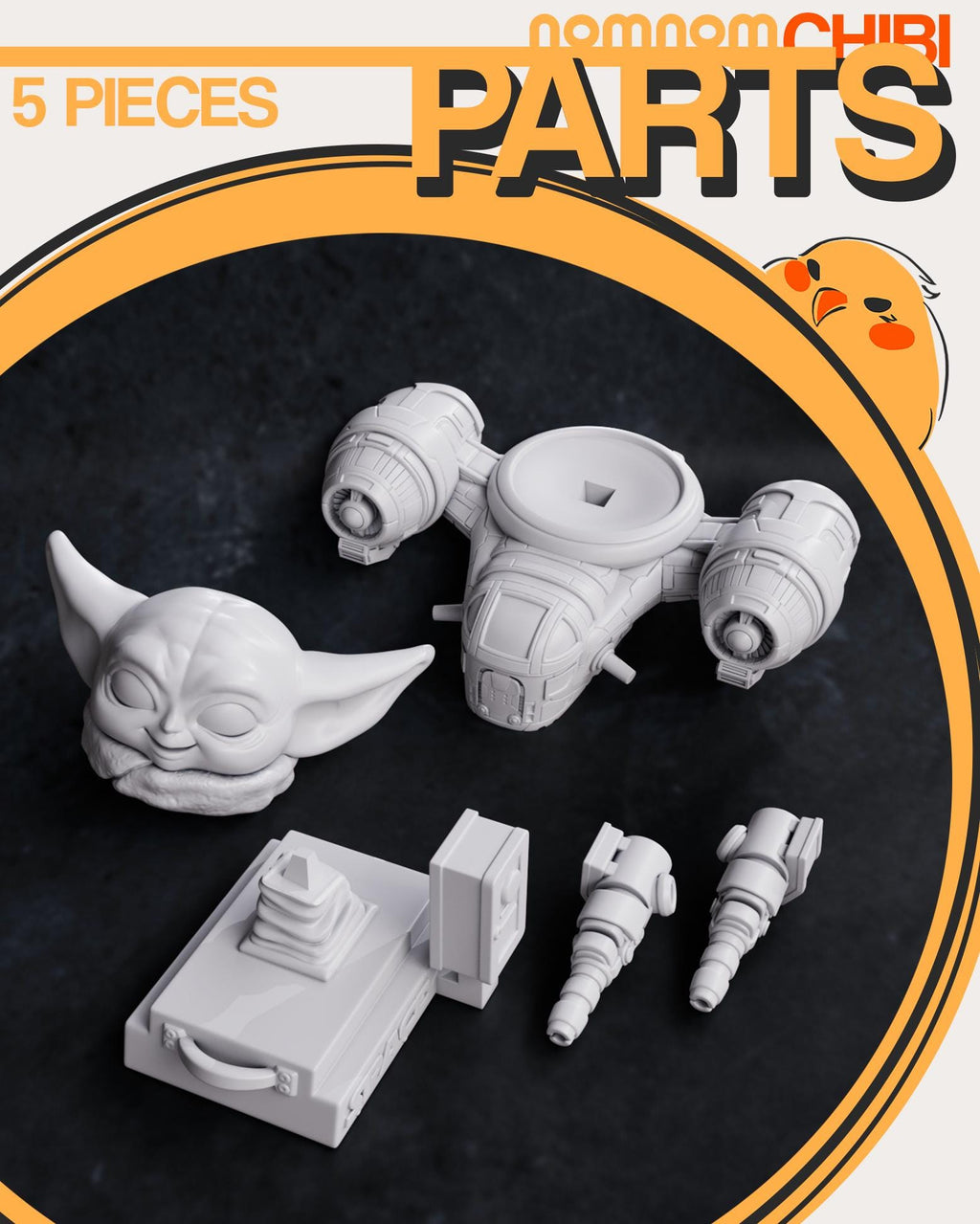 The Child in Starship (NomNom Figures)