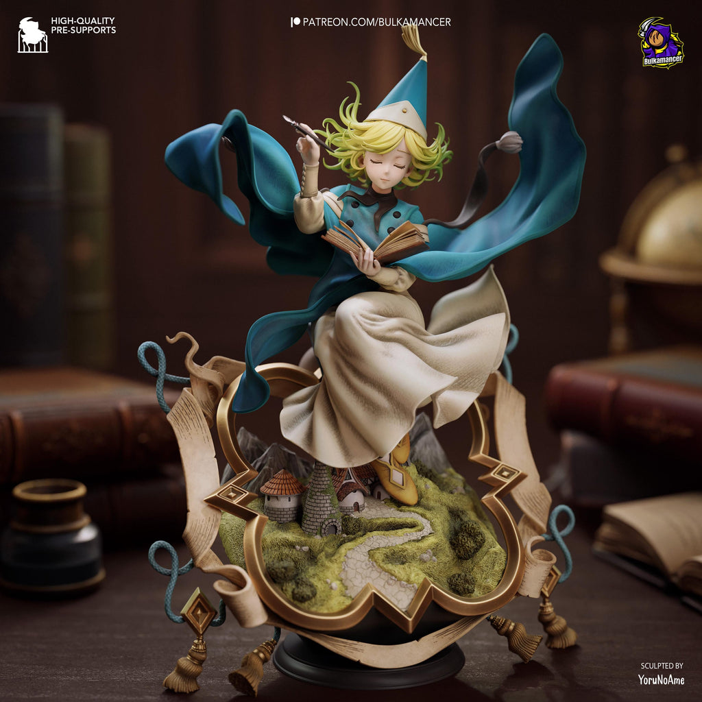 Witch Hat Atelier Coco Figure – Detailed Anime Statue, Fan Art Collectible Model Kit