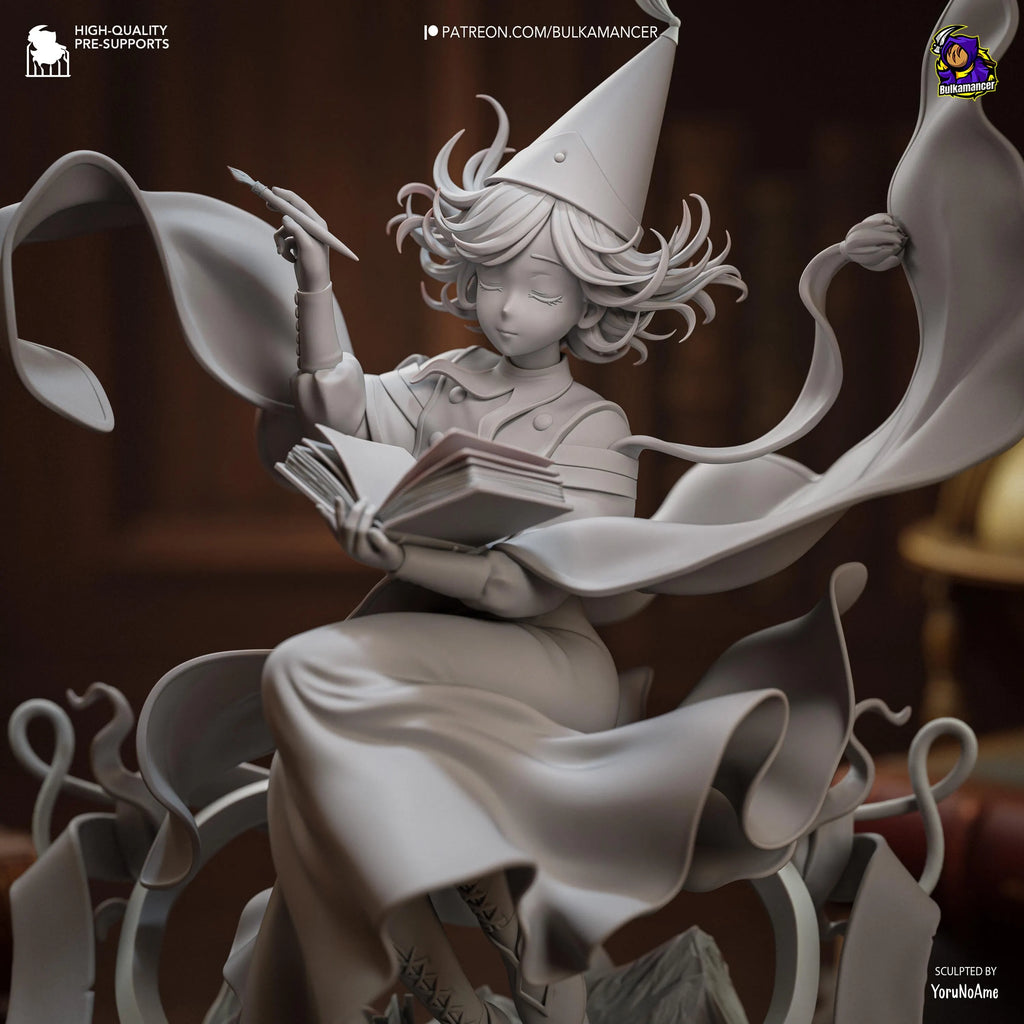 Witch Hat Atelier Coco Figure – Detailed Anime Statue, Fan Art Collectible Model Kit