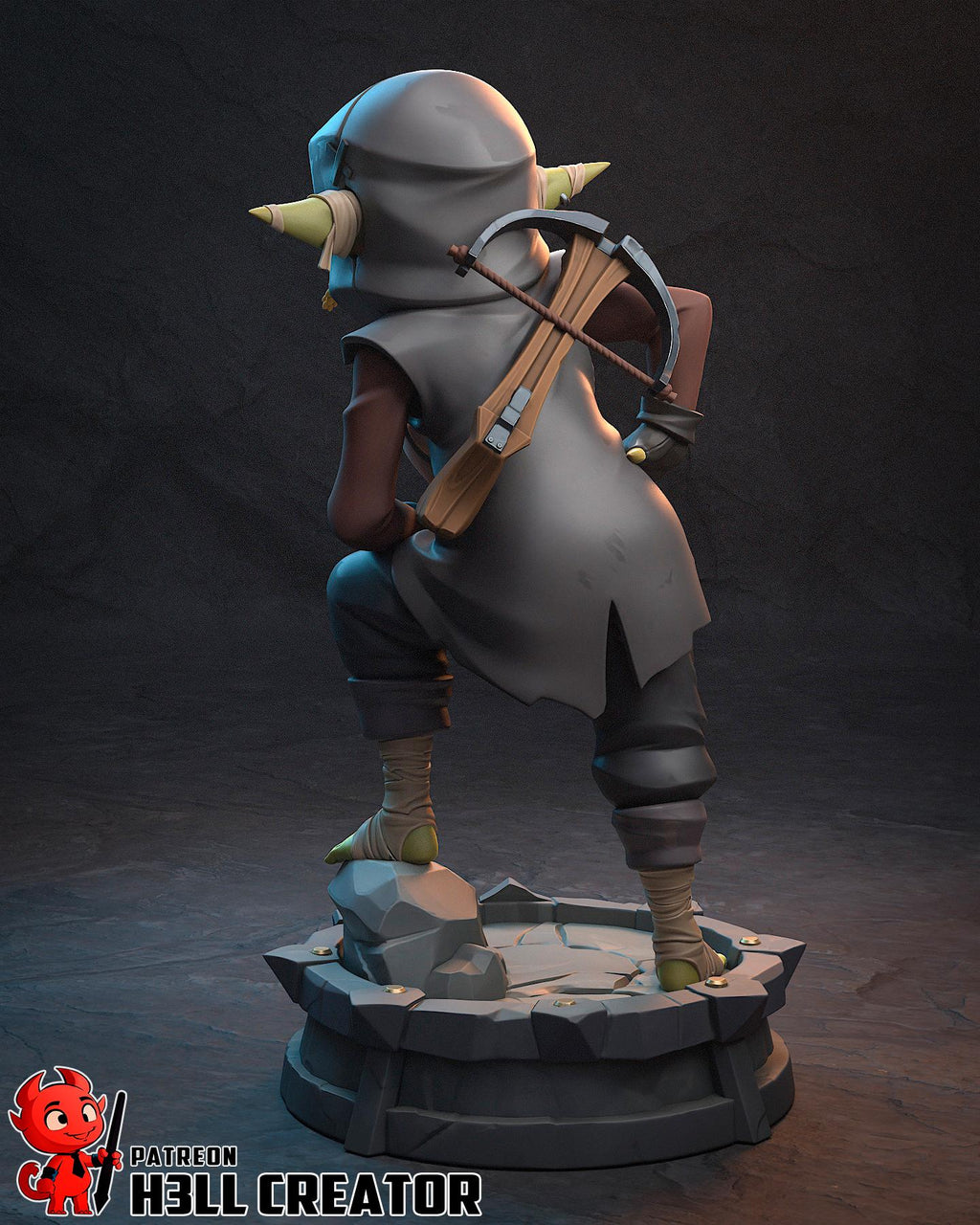 Nott the Brave Resin Statue | 16k Ultra-High Resolution | Mighty Nein Collector’s Piece | Hand-Painted  Display