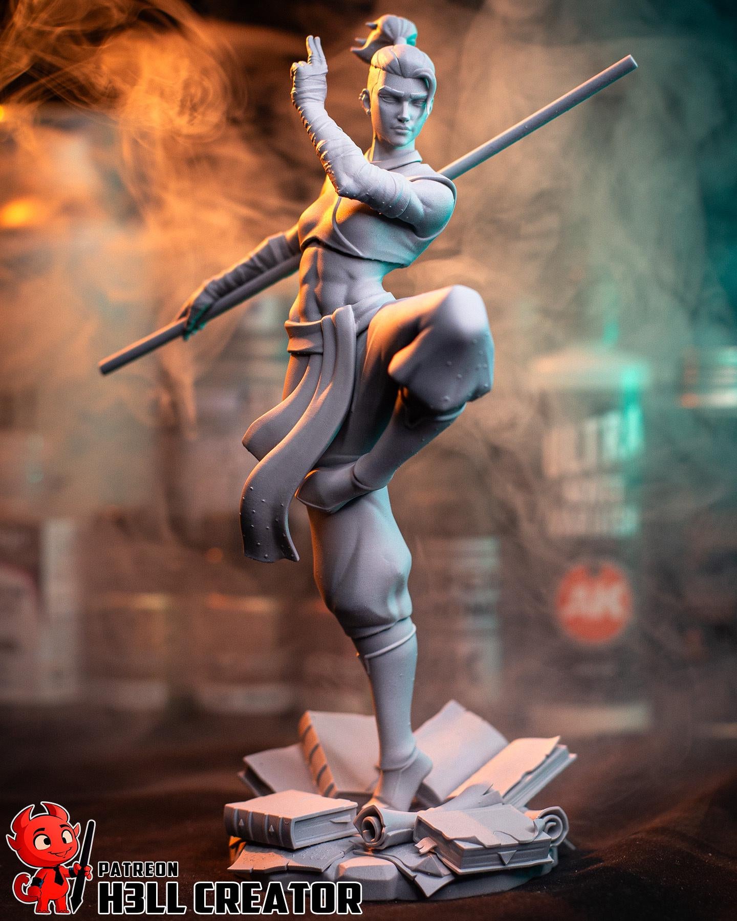Beauregard Resin Statue | 16k Ultra-High Resolution | Mighty Nein Collector’s Piece | Hand-Painted & Professional Display