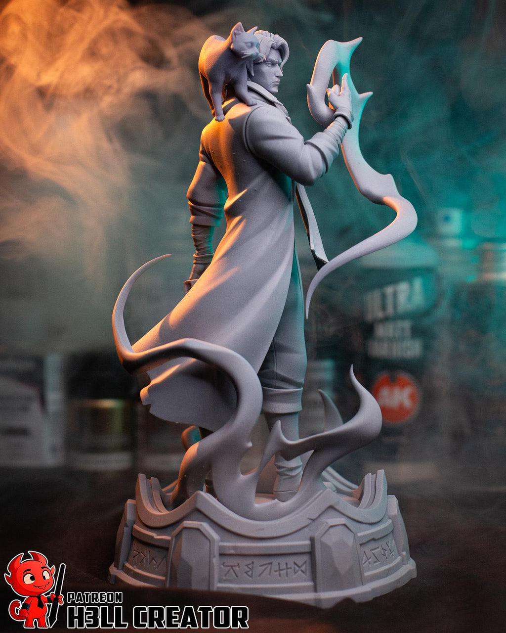 Caleb Resin Statue | 16k Ultra-High Resolution | Mighty Nein Collector’s Piece | Hand-Painted & Professional Display