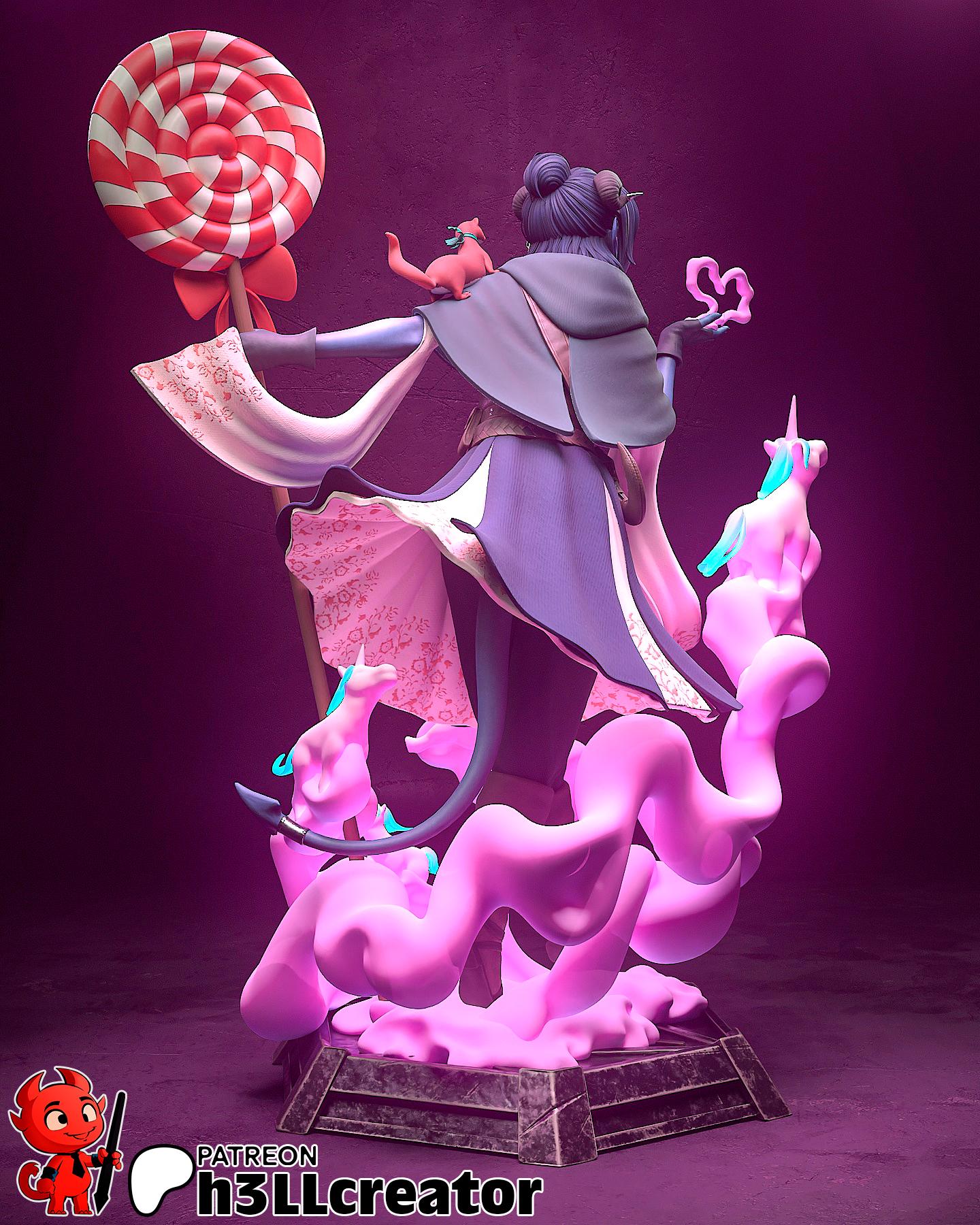 Jester Resin Statue | 16k Ultra-High Resolution | Mighty Nein Collector’s Piece | Hand-Painted & Professional Display