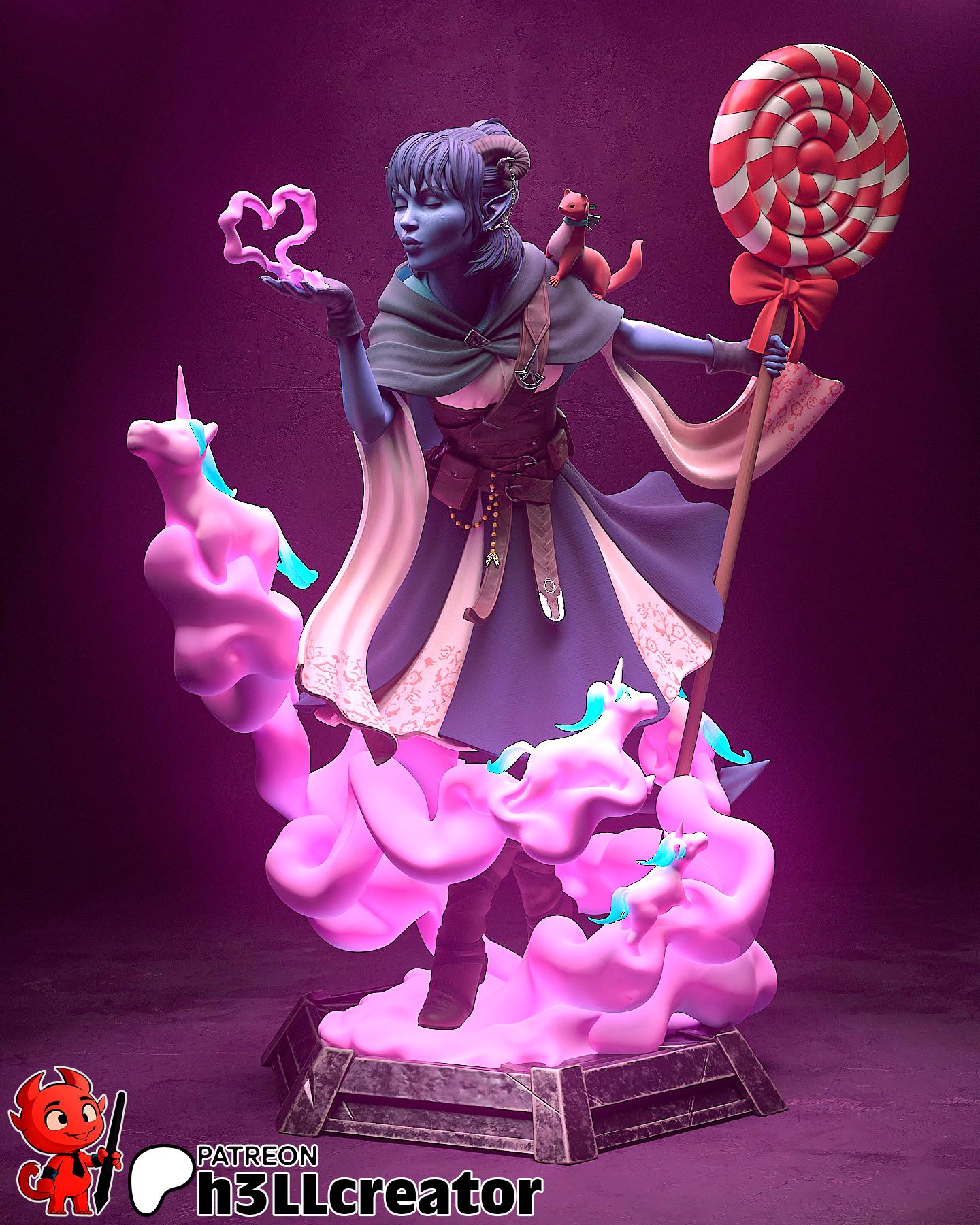 Mighty Nein Character Statues | 16k Resin Collector's Display Pieces (Masterwork Painted)