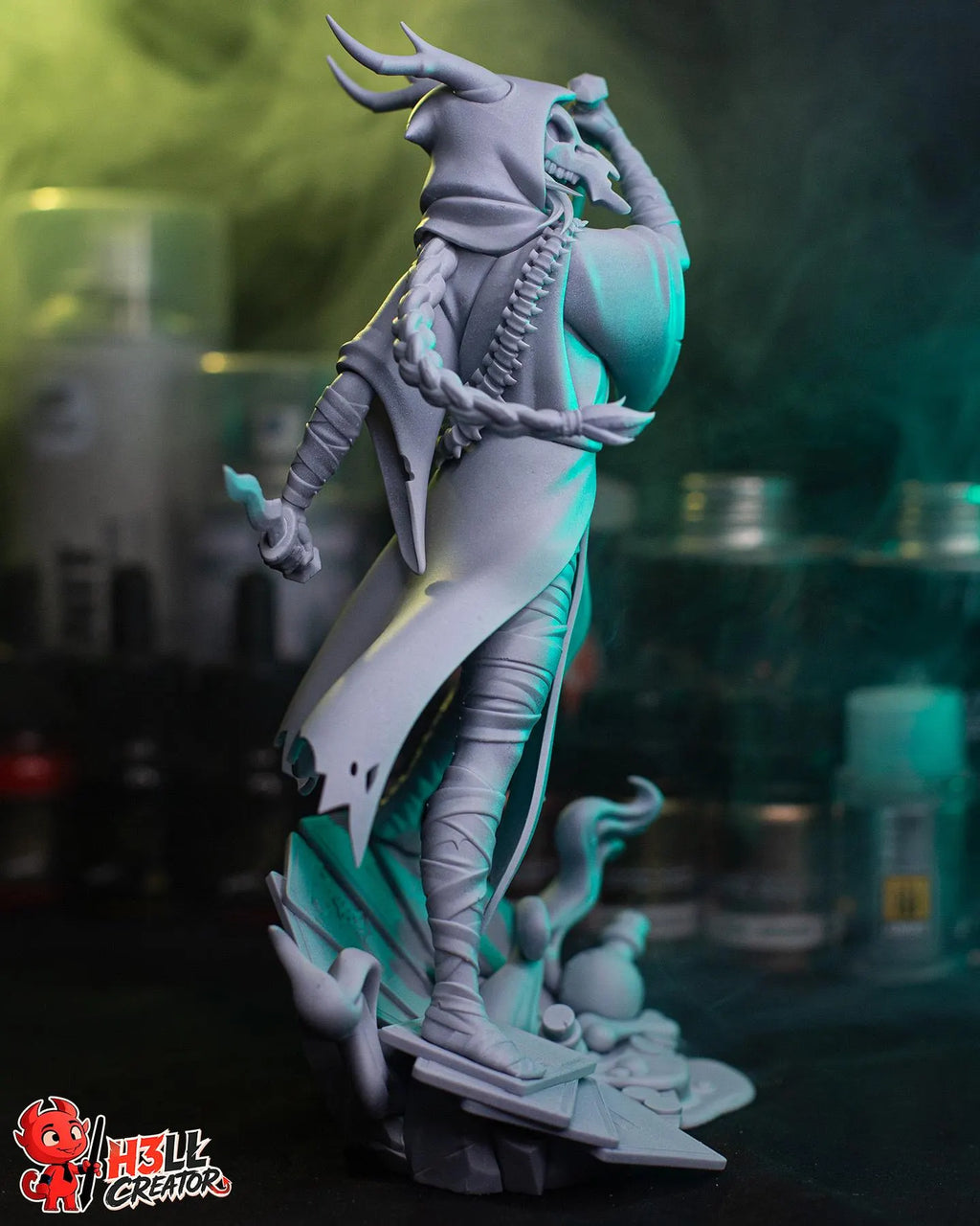 The Silent-High-Detail Resin Statue-  1:10 Scale Fantasy Miniature