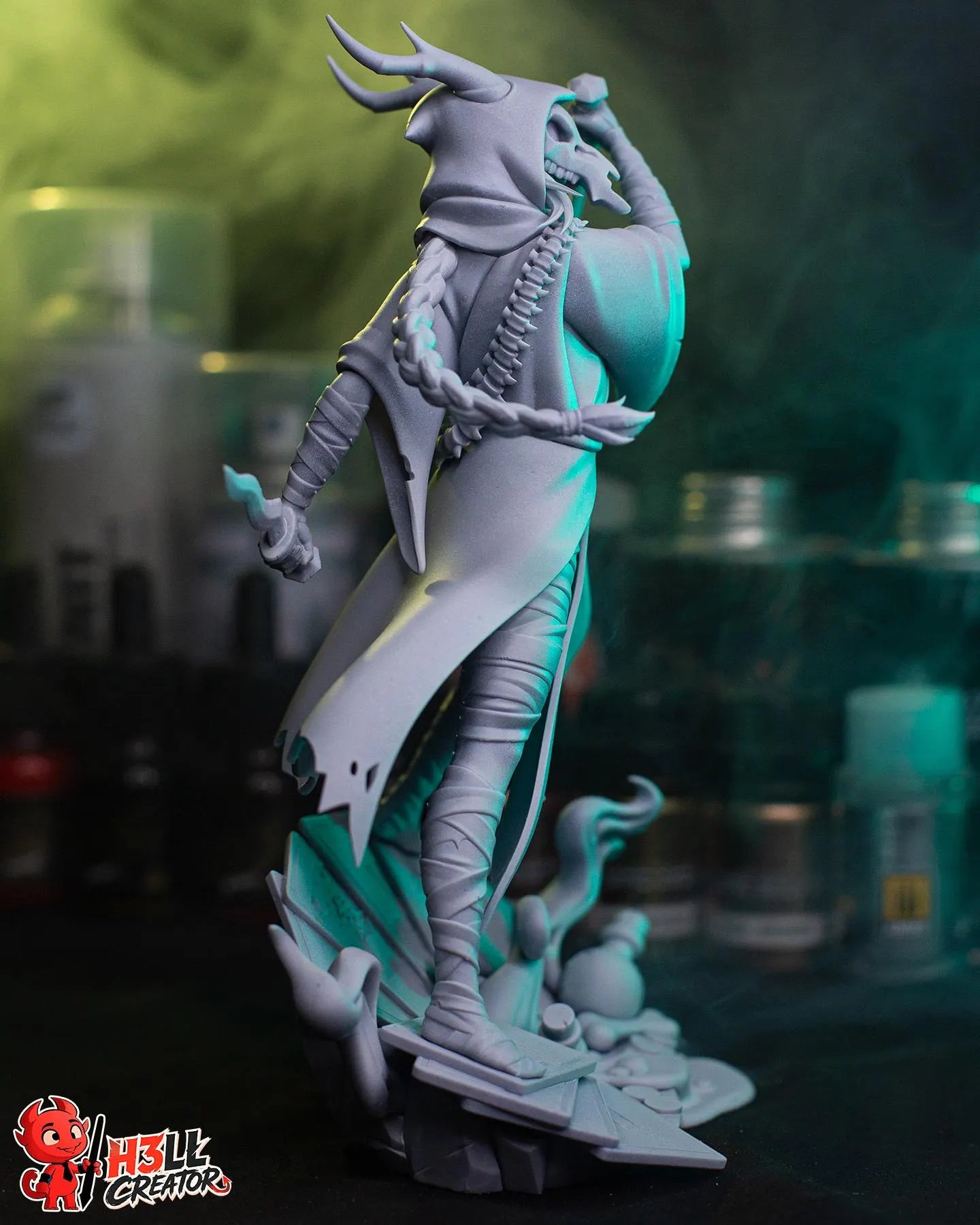 The Silent-High-Detail Resin Statue-  1:10 Scale Fantasy Miniature