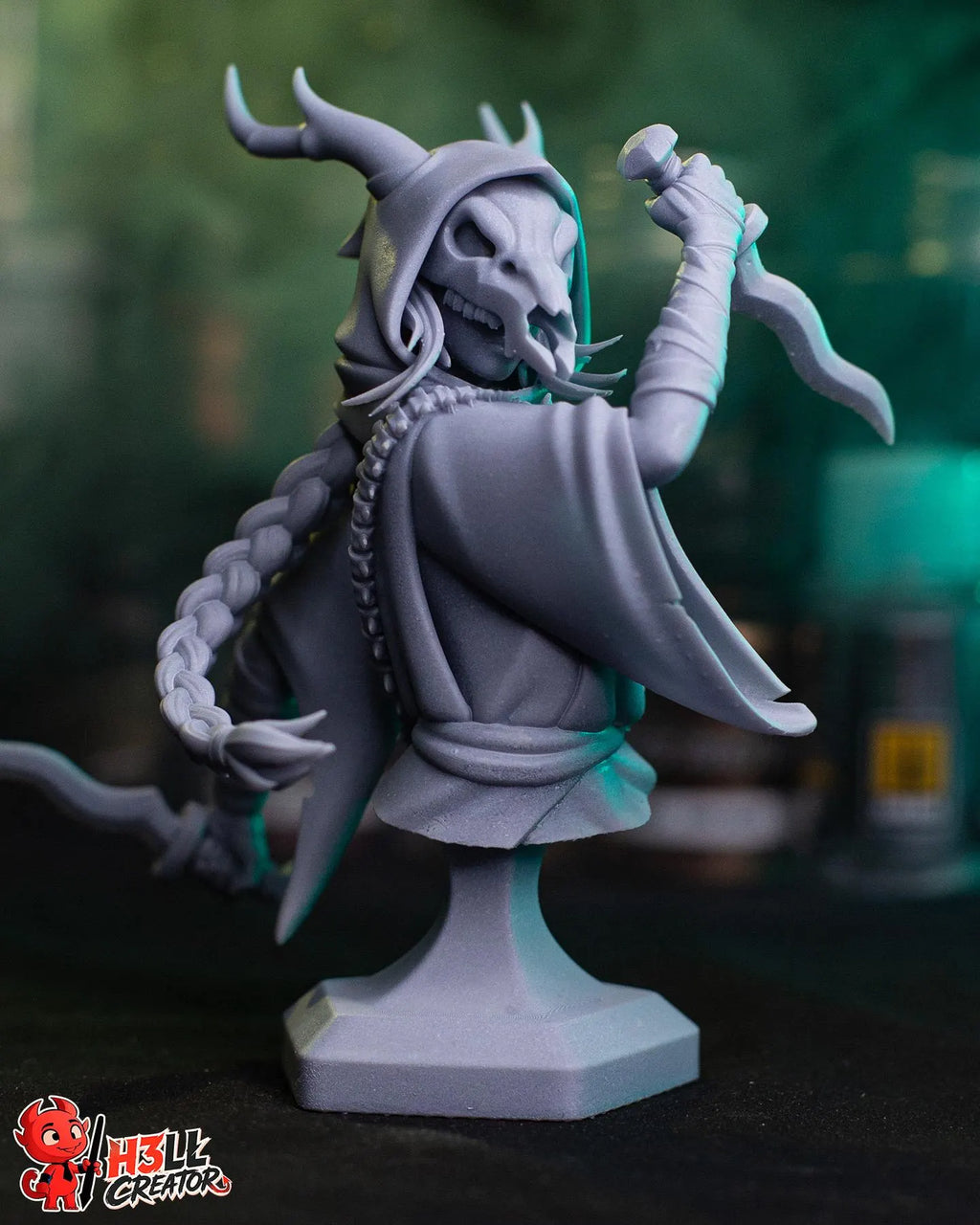 The Silent-High-Detail Resin Statue-  1:10 Scale Fantasy Miniature