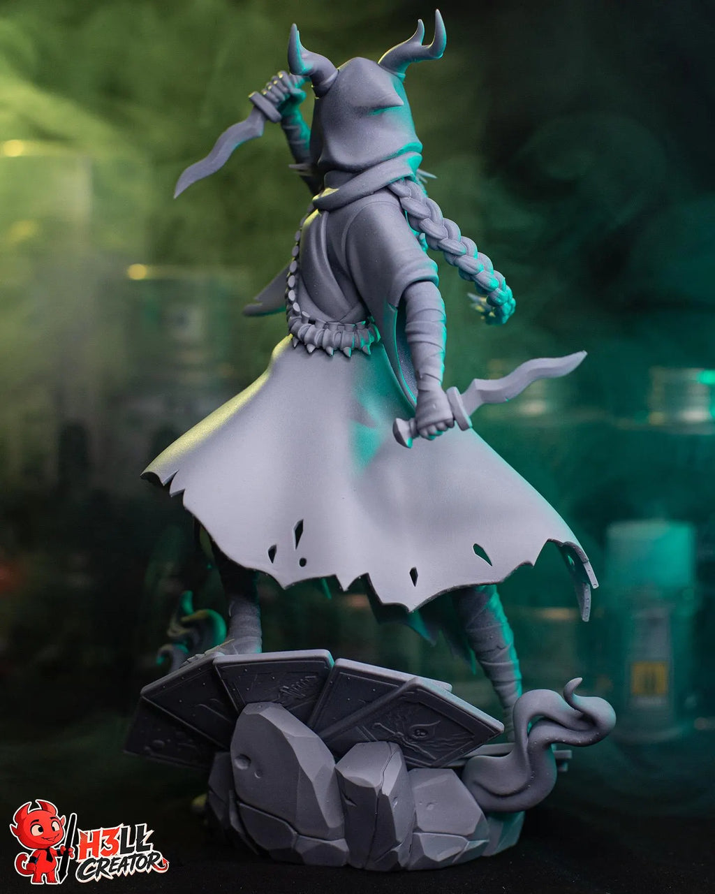 The Silent-High-Detail Resin Statue-  1:10 Scale Fantasy Miniature