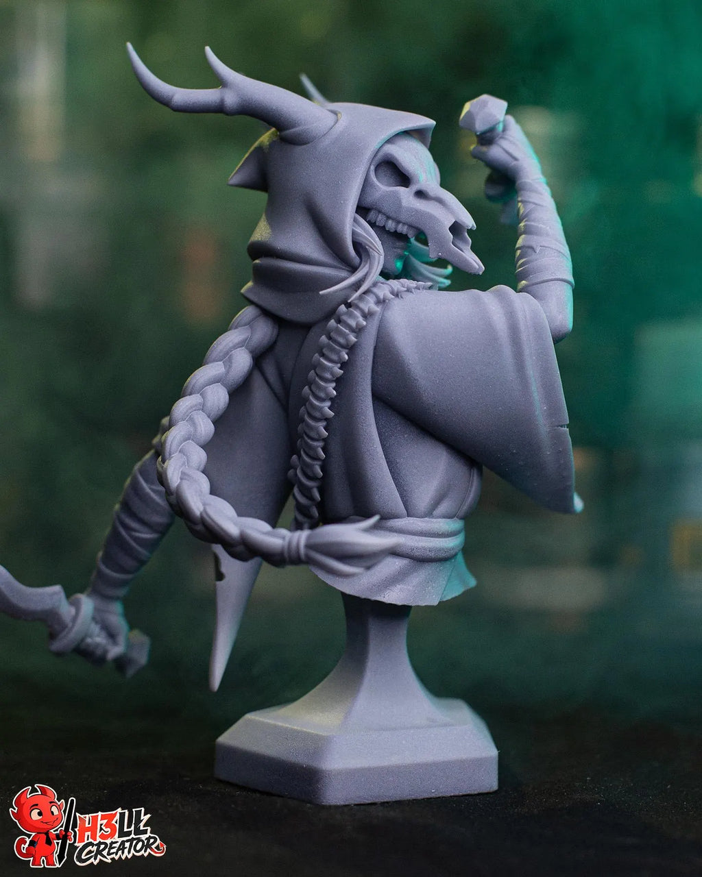 The Silent-High-Detail Resin Statue-  1:10 Scale Fantasy Miniature