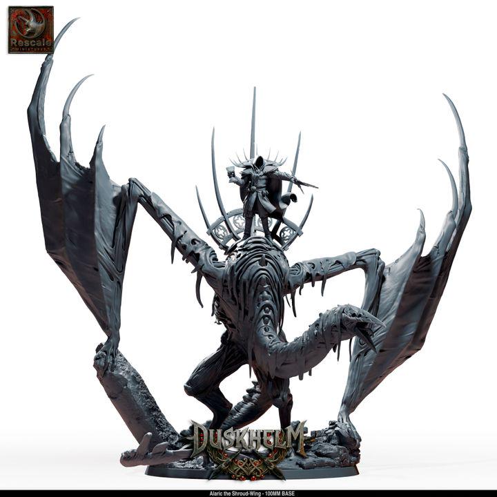 Nightwing Mourner Alaric The Shroud-Wing: The Complete Collection – 40mm Hero & 100mm Dragon Centerpiece